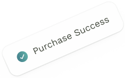 Purchase Success Pop-up Icon